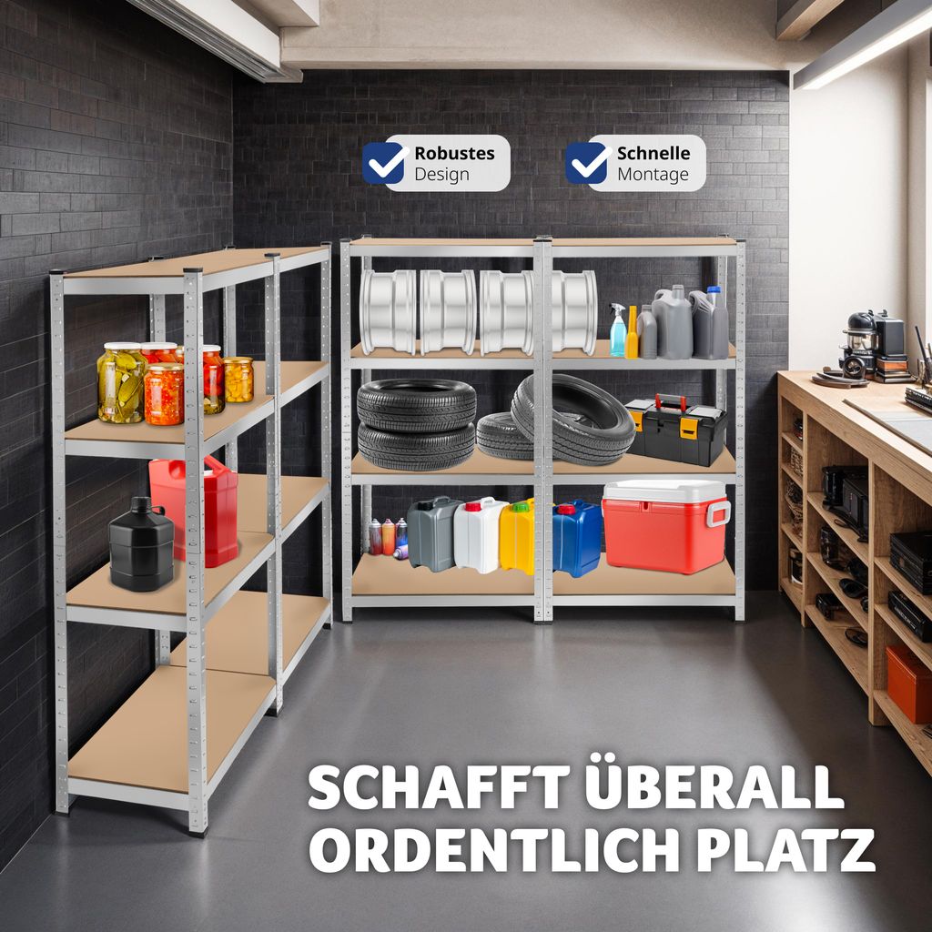 Schwerlastregal  in verschiedenen Ausführungen schnelle Produktbild 6