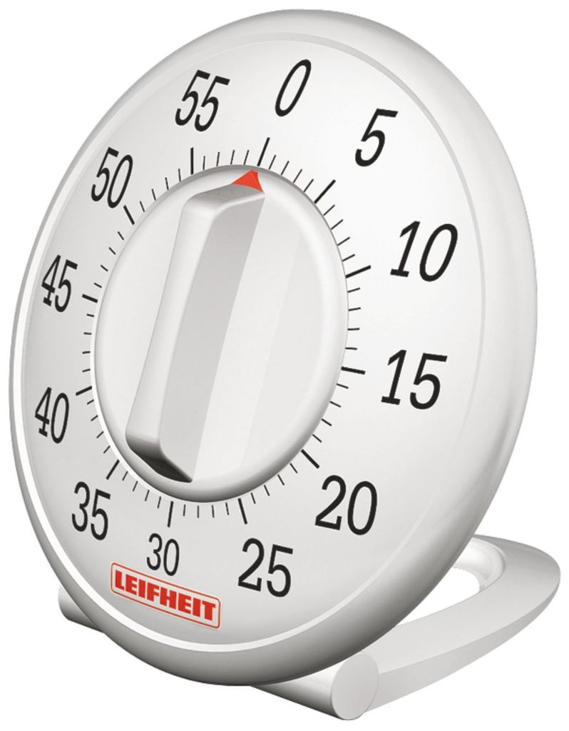 Leifheit 22600, Mechaniczny minutnik, Biały, 60 min, 1 szt. Zdjęcie produktu 