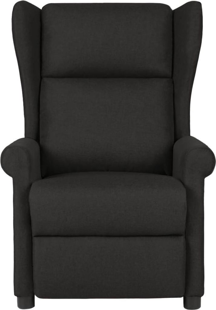 vidaXL Relaxsessel Schwarz Stoff Produktbild 