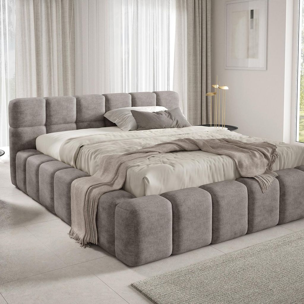 Polsterbett NUBO Premium 140x200 cm mit bettkasten - PERFECT HARMONY 04