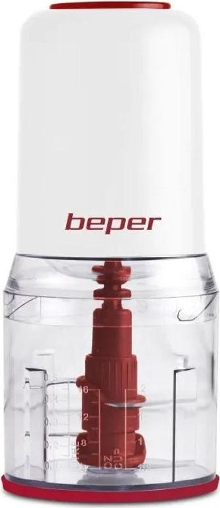 Beper BP.552 Universal-Zerkleinerer | doppelte Klinge, gleichmäßiges Mahlen und Zerkleinern, elektrisch, 400 Watt zerschnetzeln, zerstückeln, h...