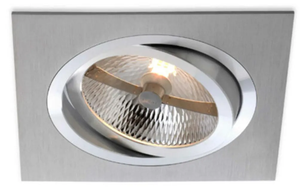 Spot encastré BPM 230V aluminium brossé 3050GU : fini les faux contacts
