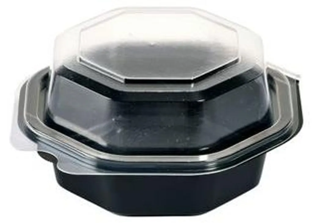 Emballage Vente à Emporter Octaview 118x118x60 mm pour Plats Frais