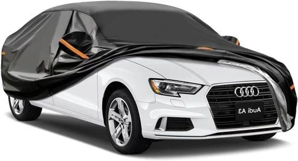 Housse voiture imperméable 7 couches respirante avec doublure anti-rayure