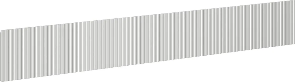 Scheda Tecnica Mexen Rivel Frontale 160x20 Scanalato Grigio Opaco