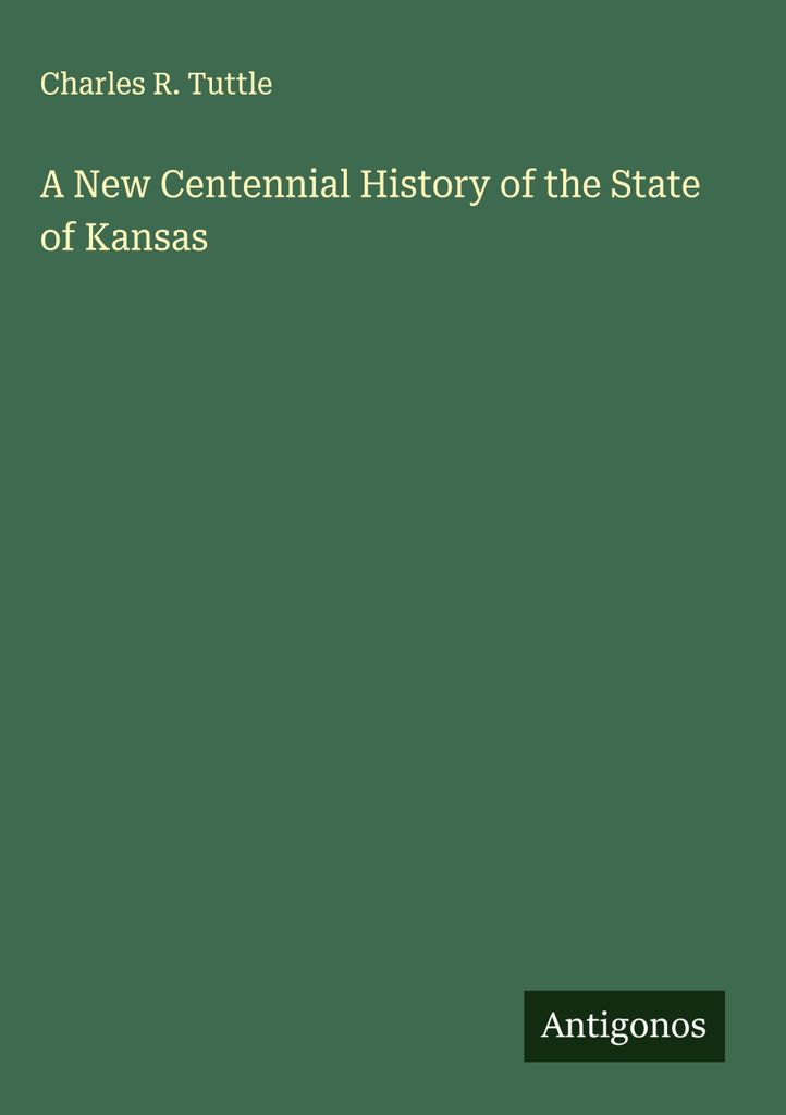 Eine neue hundertjährige Geschichte des Staates Kansas