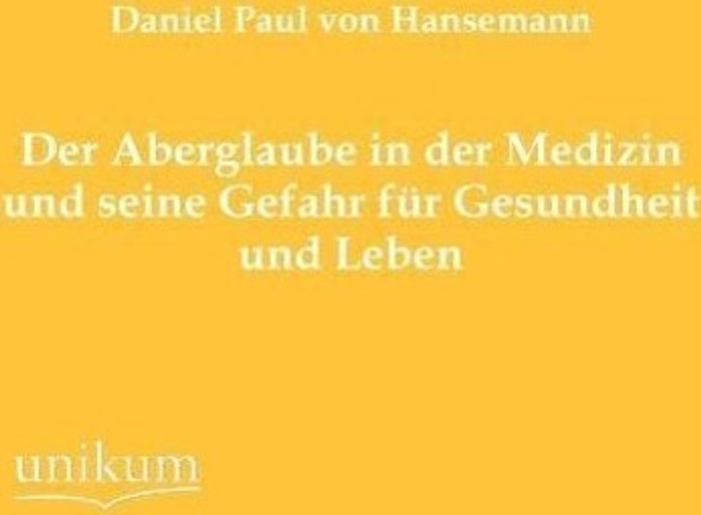 Der Aberglaube in der Medizin und seine Gefahr für Gesundheit und Leben