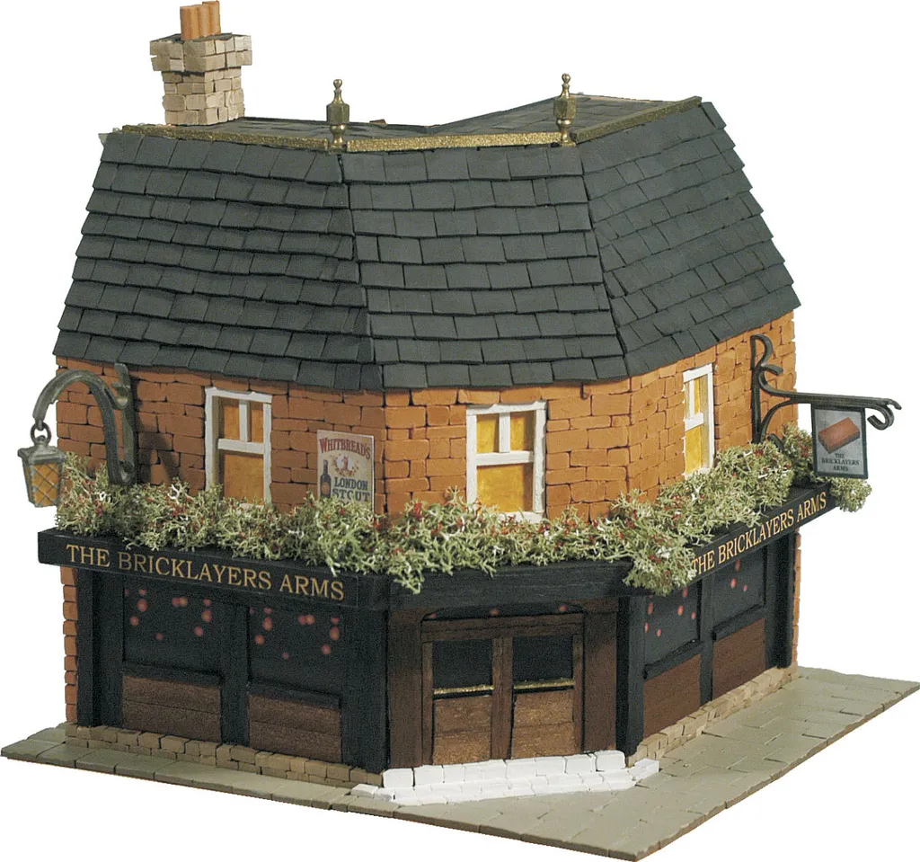 Maquette Maison Miniature en Vraies Briques Domus Kits N°7