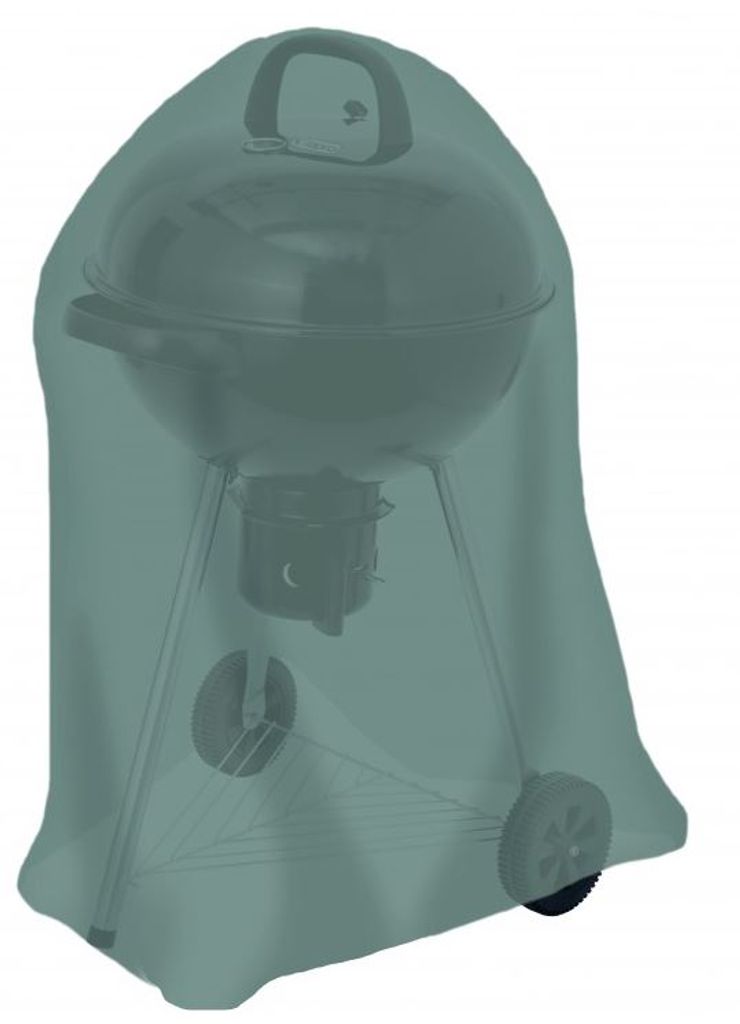 tepro Abdeckhaube Universal für Kugelgrill groß, anthrazit Produktbild 