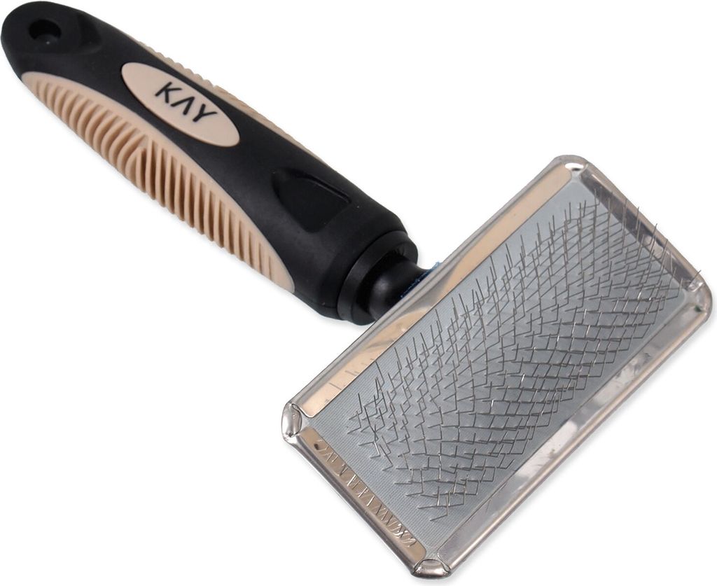 Brosse à chien Kay simple face en fil métallique S Image du produit 
