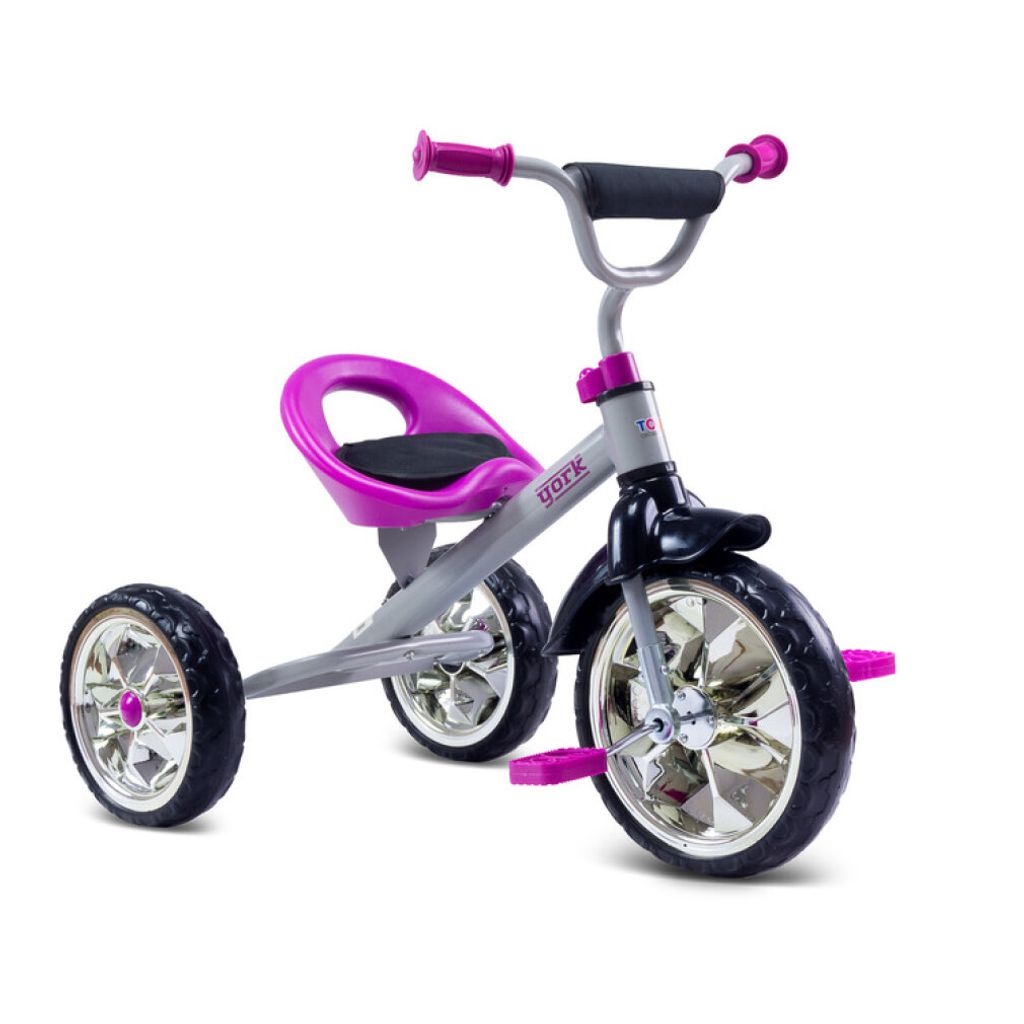 YORK Kinder Dreirad Kleinkinder Fahrrad Baby Rad Kinderdreirad Kinderrad TOYZ 