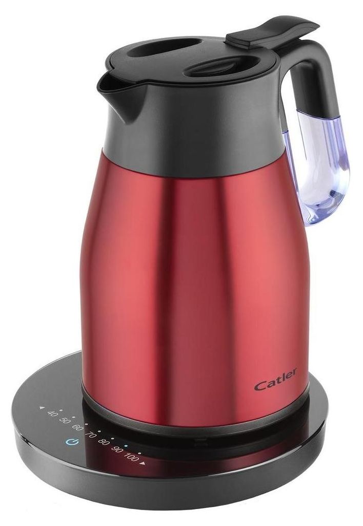 Edelstahl Wasserkocher KE 8120 mit Temperaturregelung, 1,5 Produktbild 