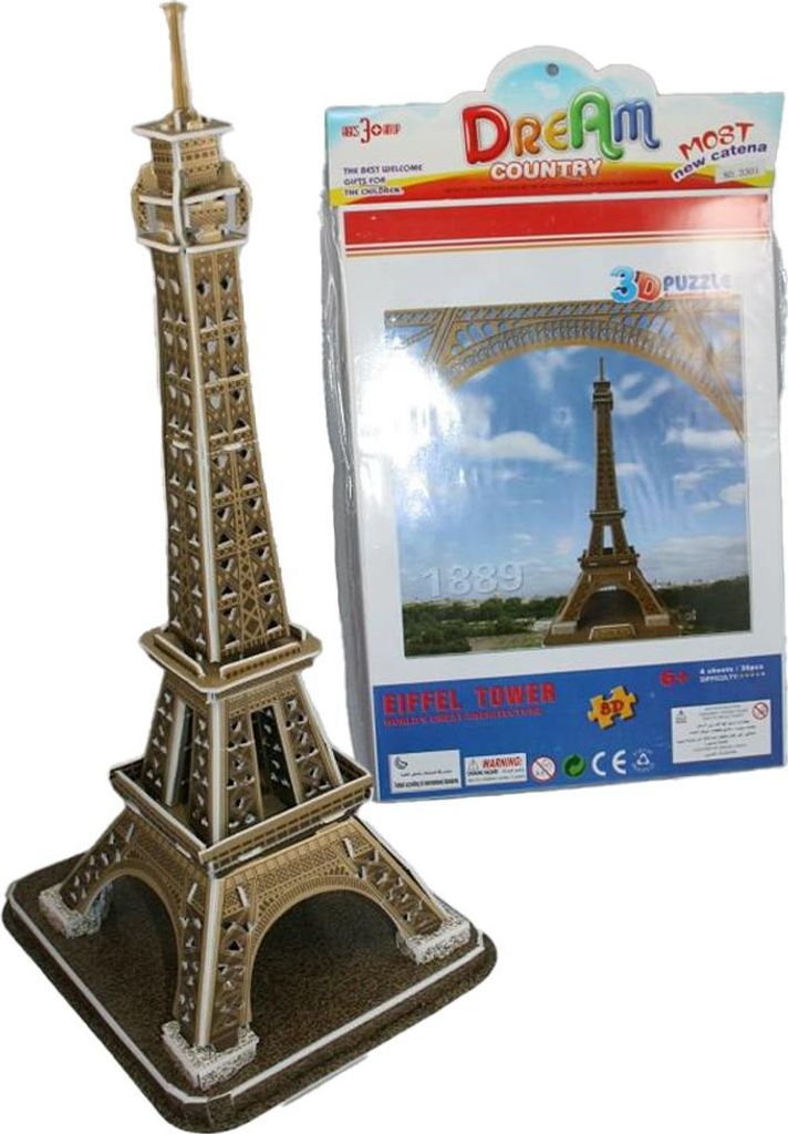 Eiffelturm, 3D-Puzzle Produktbild 