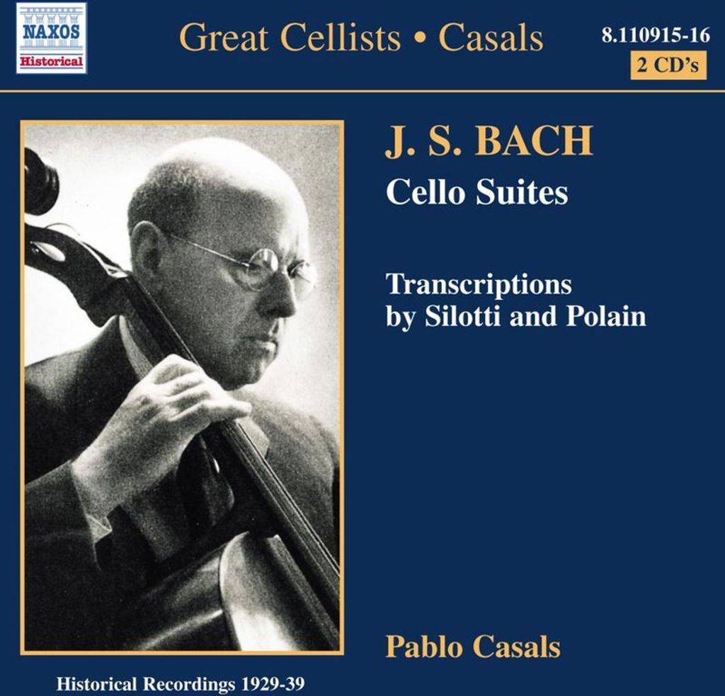 Bach, Johann Sebastian - Cellosuiten Nr.1-6 - BACH CD