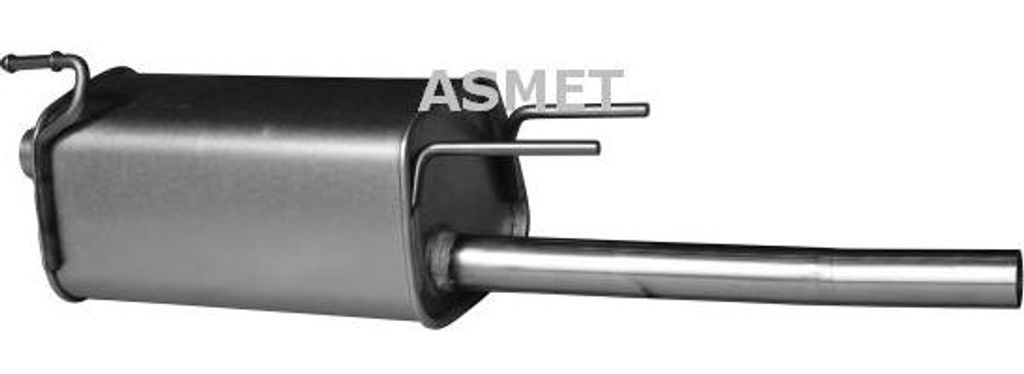 ASMET 5168 Endschalldämpfer OE 5852164 kompatibel mit Combo