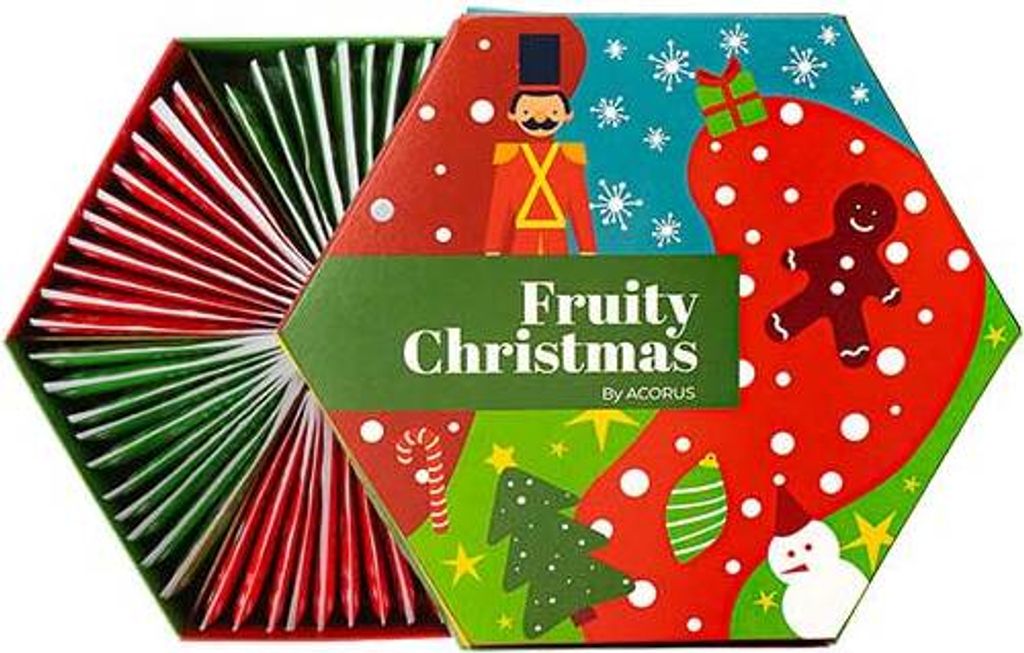 ACORUS Fruity Christmas 125g (60 sachets, collection de Image du produit 
