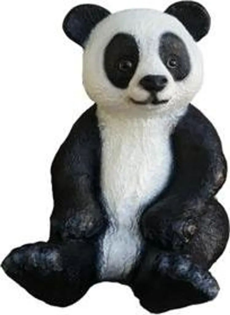 Statue Panda de Jardin 70cm - Décoration Ours Extérieur Originale