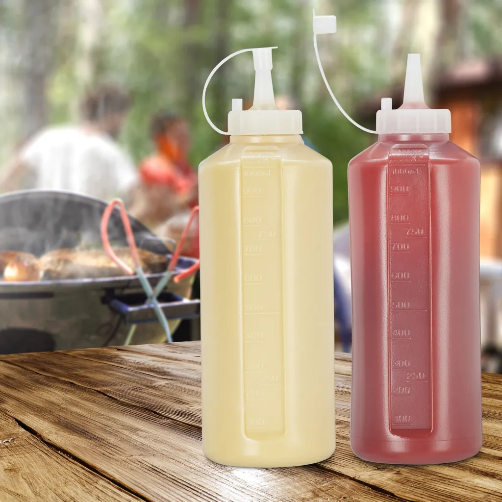 relaxdays 16 x flacone squeeze 1000 ml - 2