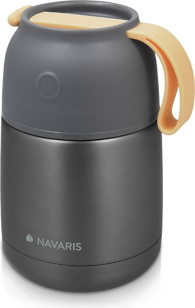 Navaris 450ml Thermobehälter für Essen - Edelstahl Produktbild 7