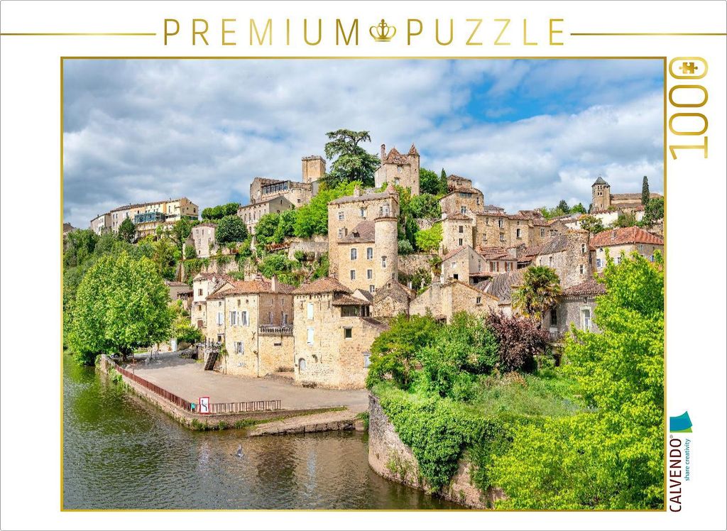 CALVENDO Puzzle Puy-l ́Évéque | 1000 Teile Lege-Größe 64x48cm Foto-Puzzle für glückliche Stunden