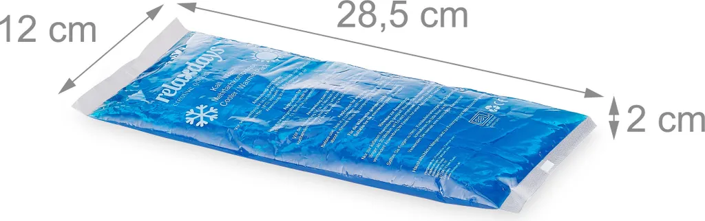 Pack de 16 accumulateurs de froid pour pique-nique et camping Relaxdays