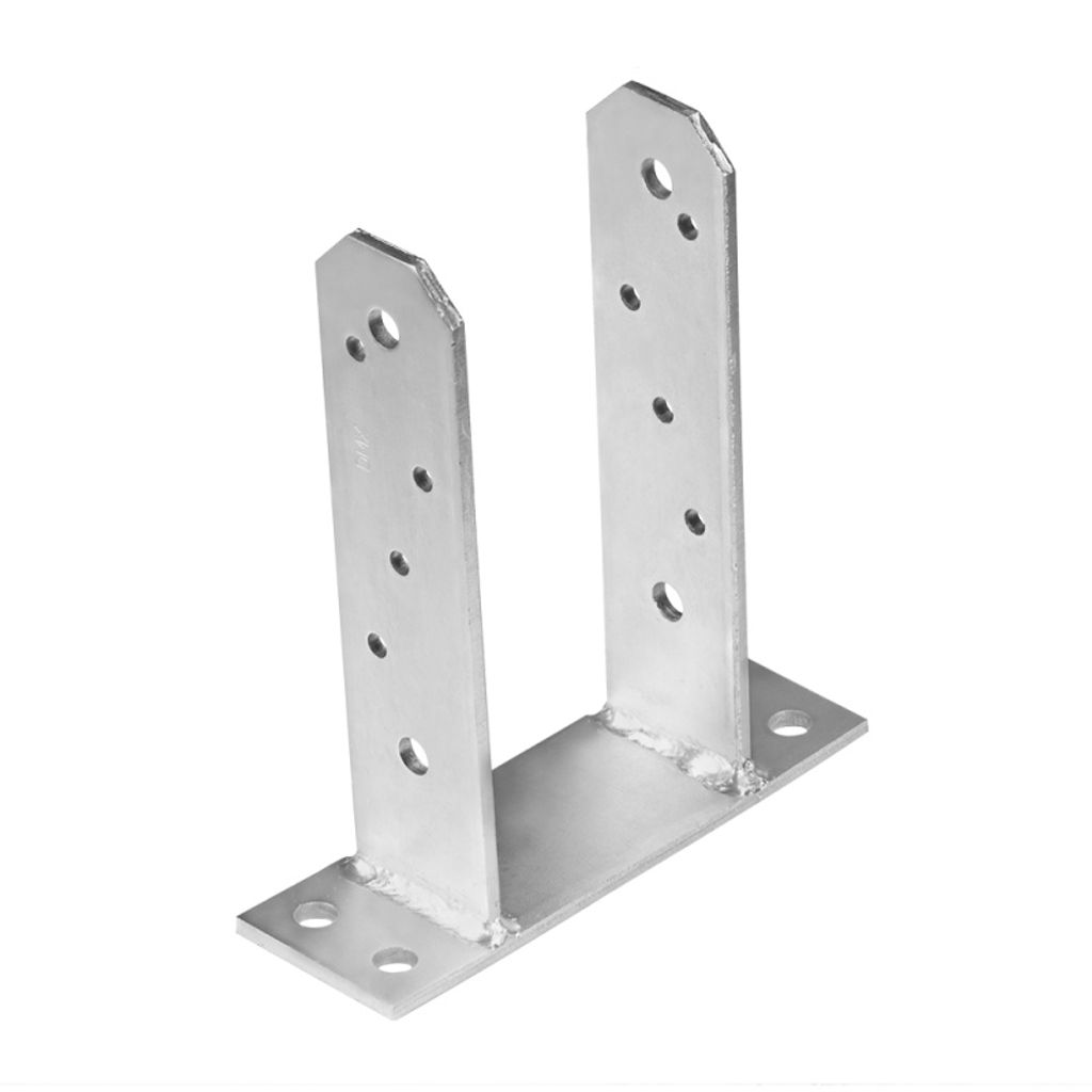Pfostenträger zum Einbetonieren, verzinkt, 91x200 mm