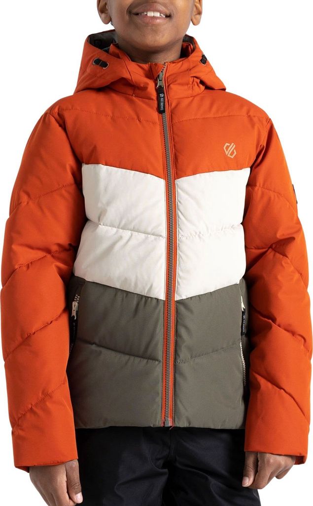 DARE2B Jolly Jacke Winterjacke Freizeitjacke Kinder Jungen rot weiß 176