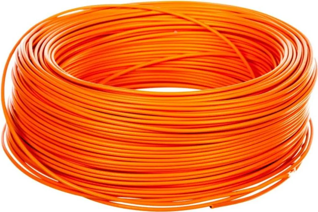Filo Elettrico H05V-K 0,75mm Arancio 100 Metri | Prezzo Stock 29110