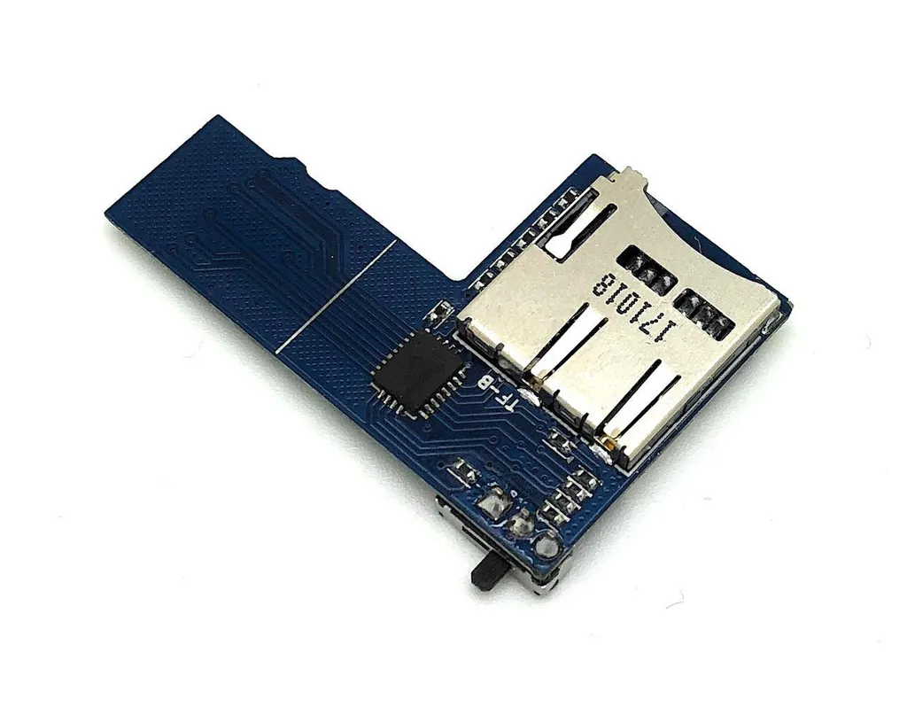Lecteur de carte double microSD BerryBase compatible Raspberry Pi 4 et 3