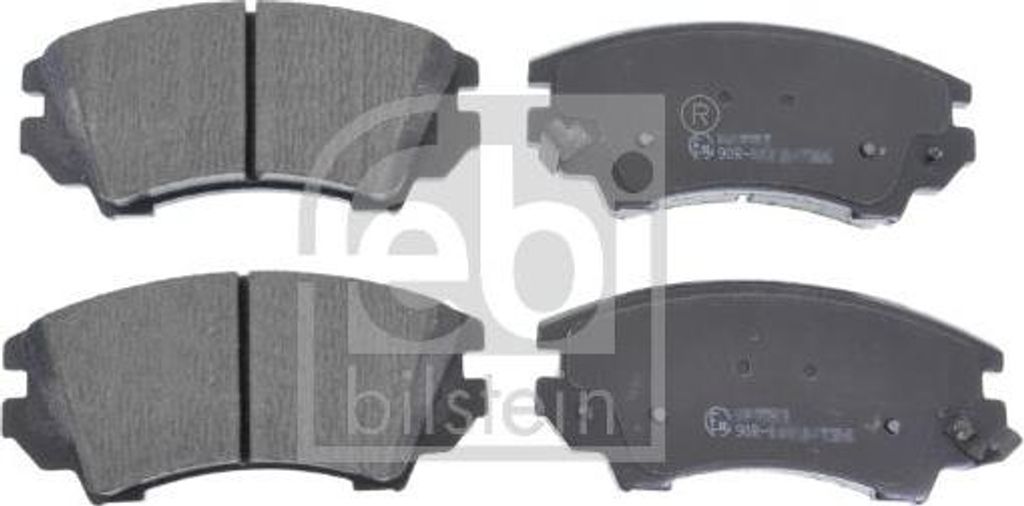 FEBI BILSTEIN 16892 Bremsbelagsatz, Scheibenbremse OE 13237751 kompatibel mit Malibu, Astra H, Astra J, Astra K, Cascada, Insignia, Zafira