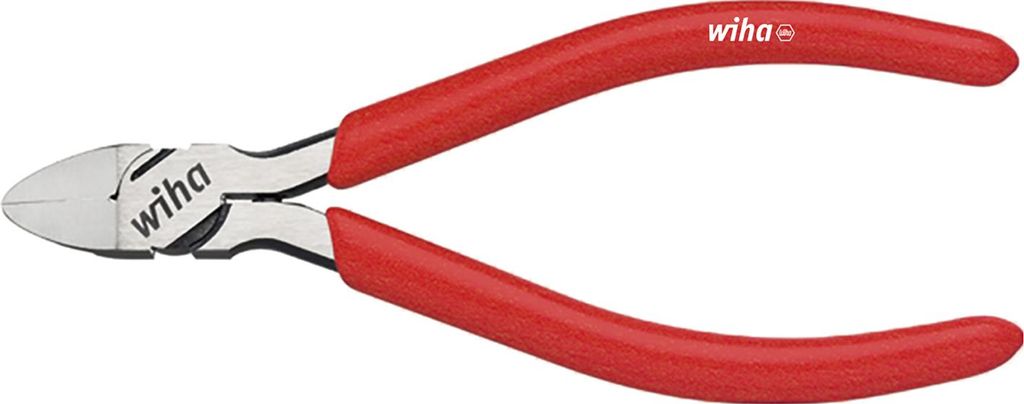 Wiha Kunststoff-Seitenschneider Classic mit Öffnungsfeder ohne Wate 160 mm, 6 1/2