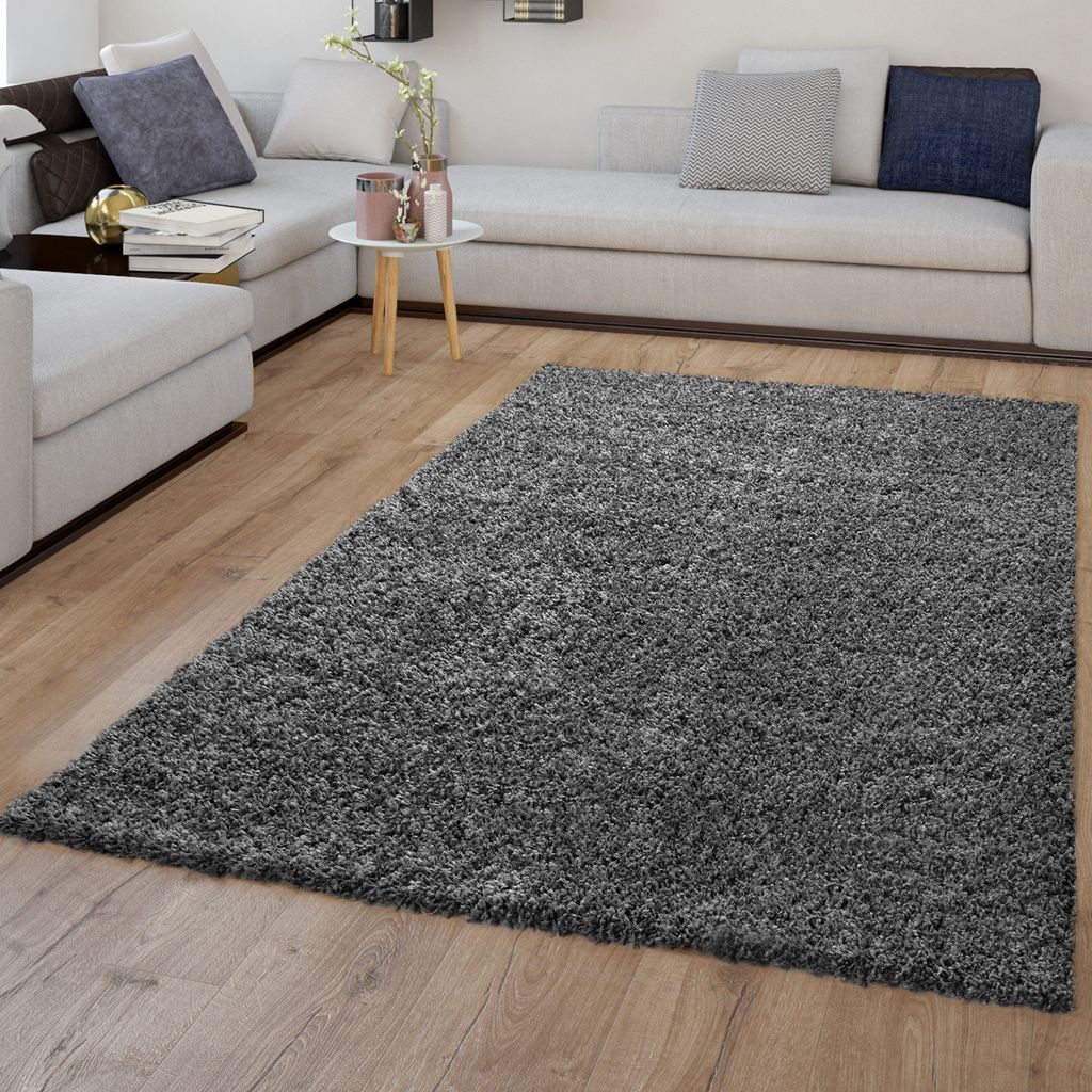 TT Home Teppich Hochflor Wohnzimmer Shaggy Soft Und Produktbild 1