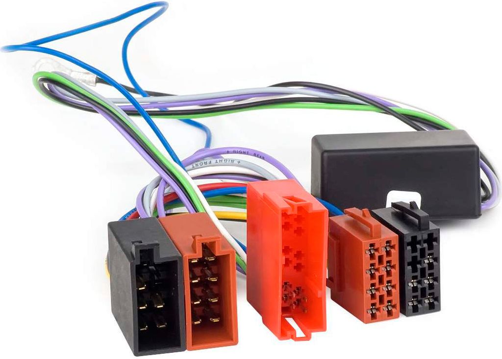 Audioproject A138 - Aktiv-System Radio-Adapter Kabel kompatibel mit Audi A2 A3 A4 B5 A6 A8 TT Porsche VW BOSE DSP 4 x 100 W (400 Watt)