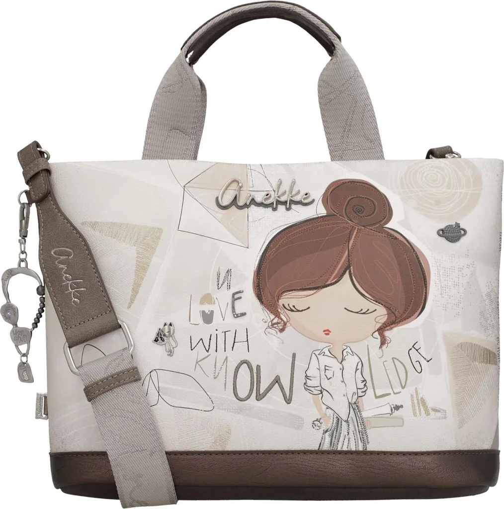 Sac à épaule Anekke Sophia beige idéal pour le travail et les sorties