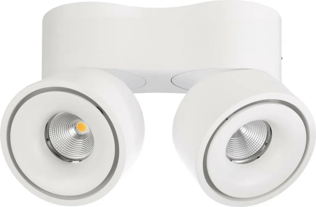Plafonnier LED Uni II Double : fini les zones sombres, 1350lm 3000K