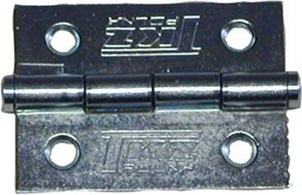 Charnière de porte 60mm KZ robuste en finition zinc MO lot économique
