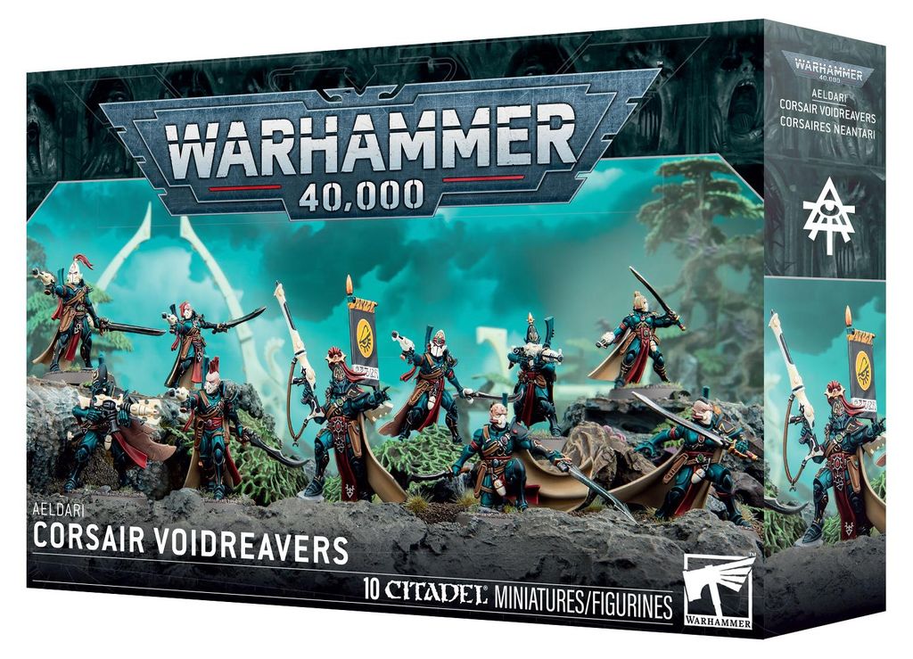 Warhammer 40.000 Aeldari Corsair Voidreavers Produktbild 