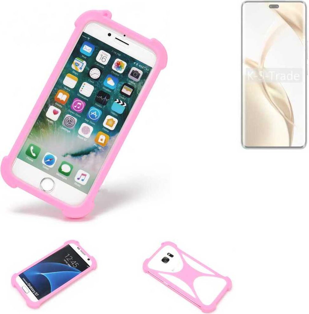 K-S-Trade Handy Hülle kompatibel mit Honor 200 Schutz Hülle Bumper Silikon Schutz Hülle Cover Case Silikoncase Silikonbumper TPU Softcase