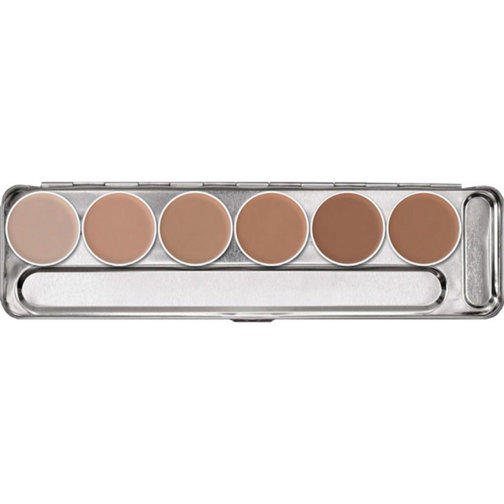 Kryolan Aquacolor Palette 1w-6w