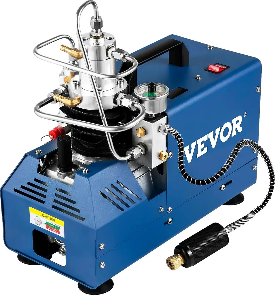Compresseur air 4500 PSI 1800W système de refroidissement à eau actif