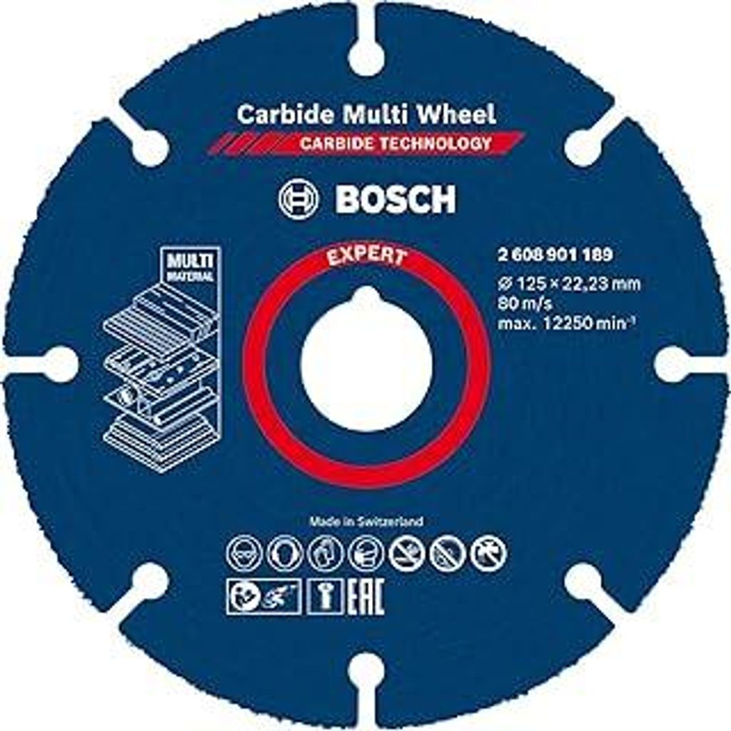 BOSCH 2 608 901 189 Trennscheibensatz Winkelschleifer 125mm