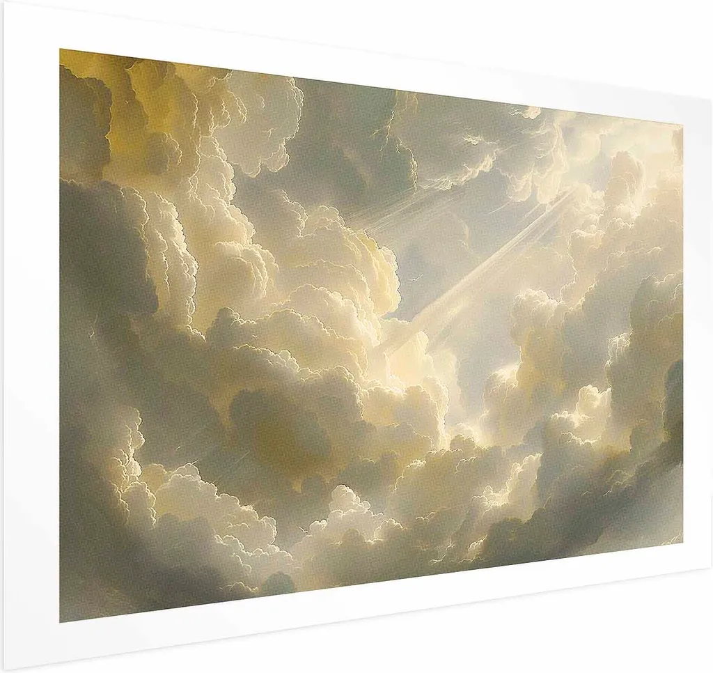 Poster Artistico Gioco di Colori 90x60 cm | Decorazione Parete Moderna