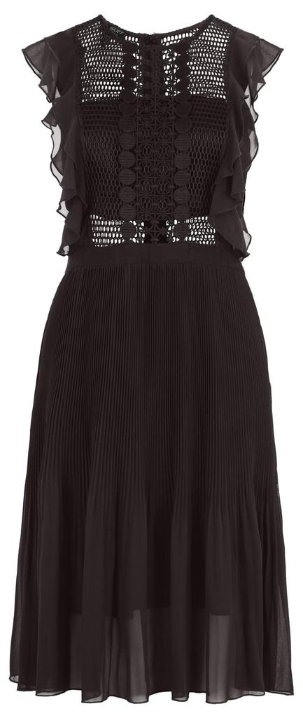 APART Cocktailkleid Kleid aus semitransparentem Georgette Produktbild 