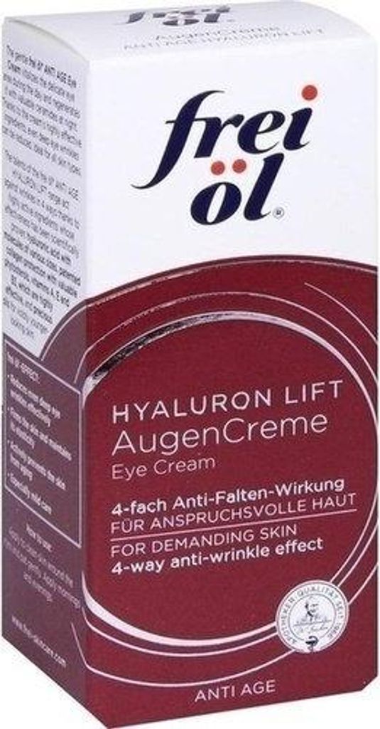 Frei öl Anti-Age Hyaluron Lift Augencreme 15 ml