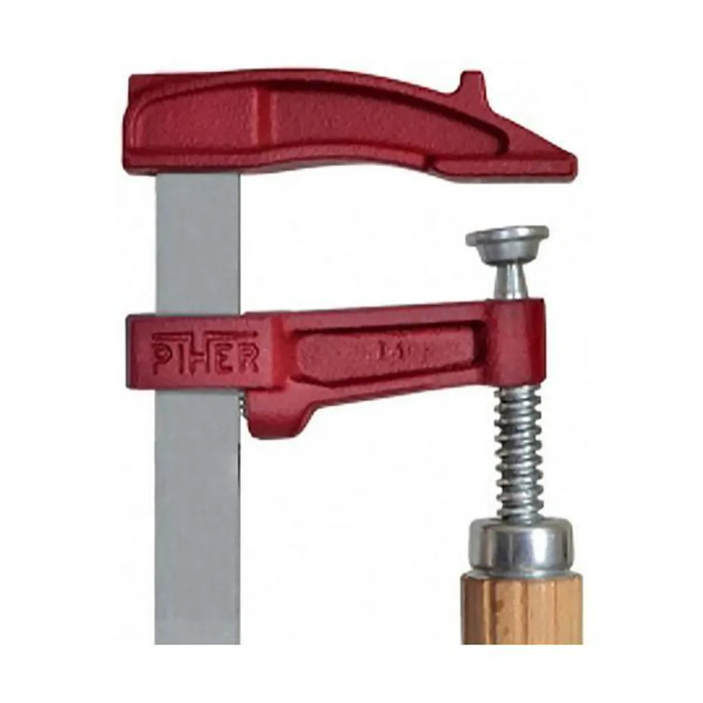 Morsetto a vite Piher M-12 02012 acciaio legno di faggio 12 cm - 6