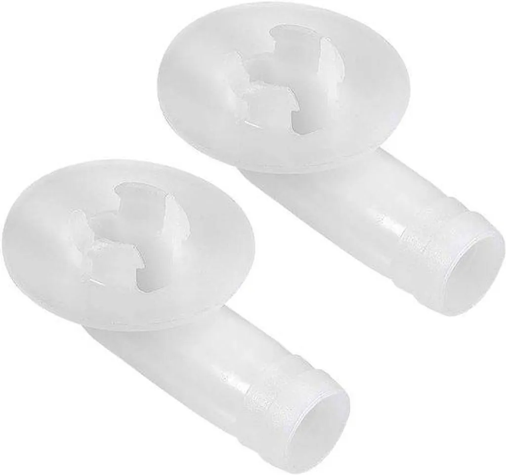 Tuyau de vidange pour climatisation 18 mm lot de 2 connecteur coudé