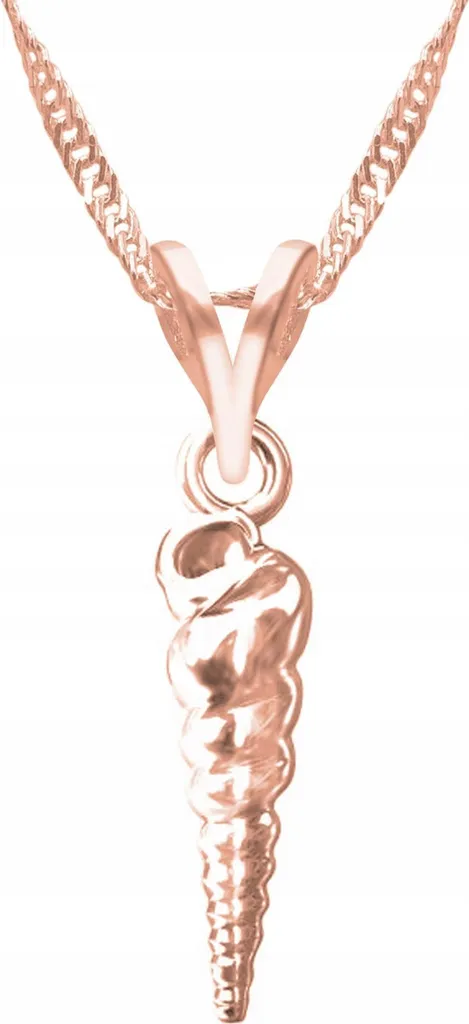 Collana di conchiglie placcate oro con conchiglia marina Argento 925