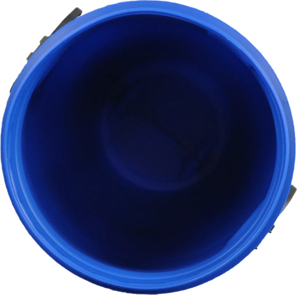 Plasteo Lot de 2 Tonneaux à Col Large 60L avec Fermeture à Serrage Pro