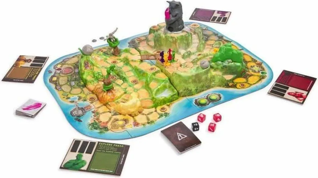 Jeu Jumanji Danger Island Spin Master idéal pour Soirée Jeux et Voyages