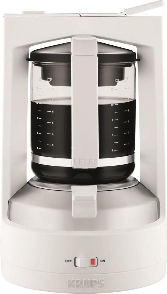 Krups T 8.2, Filterkaffeemaschine, 1 l, 850 W, Weiß Produktbild 